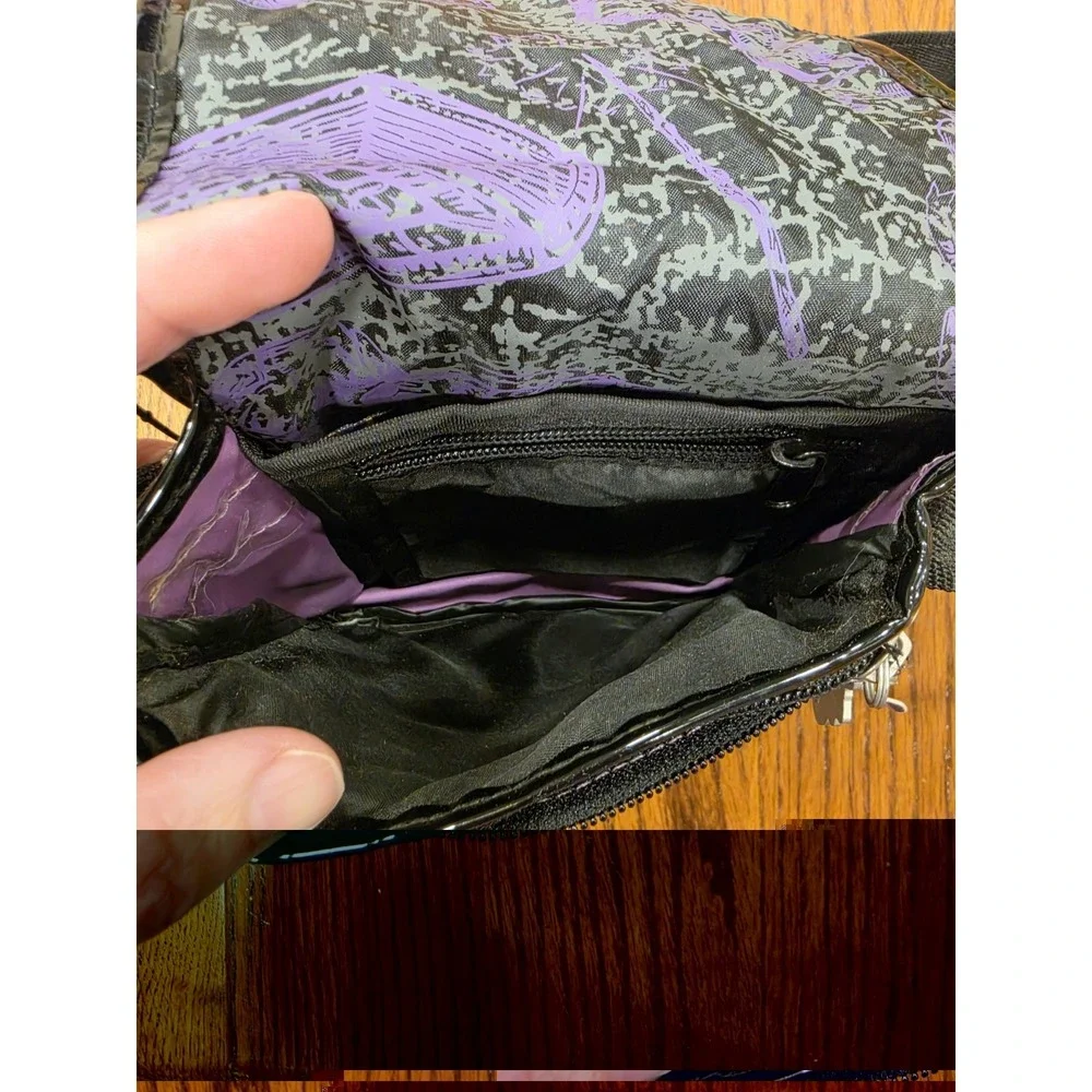 Vintage NWT Y2K Harry Potter Journey to Hogwarts Glitter Crossbody‎ Wizard